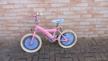 Bicicleta criança decorada Barbie