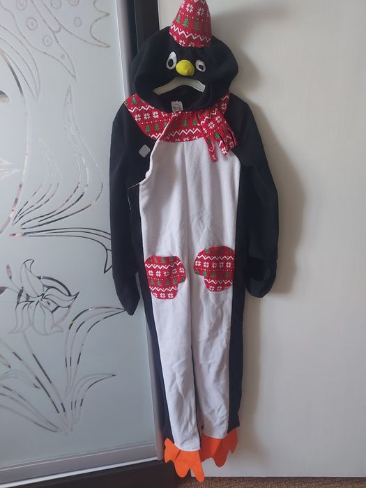Костюм пінгвіна на свято, тепла піжама