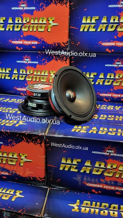 16см Kicx HeadShot M65/динаміки в авто/колонки/300Вт