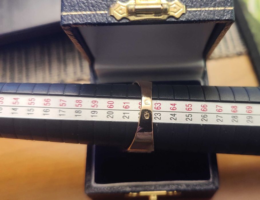 Złoty Sygnet Warmet 14k 585 Patriotyczny Orzełek 9.900 gr