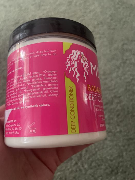 Mielle Babassu&Mint głębokie odżywienie maska 227g 2407
