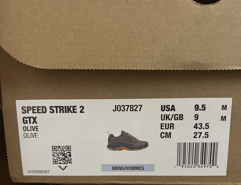 Кросівки Merrell Gore-tex 43 розмір (по устілці 27.5 см) Нові.Оригінал