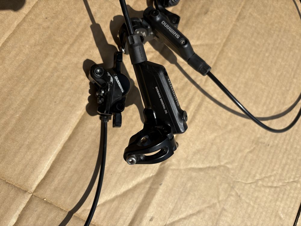 Hamulce Komplet Shimano Deore M506 po serwisie sprawne przód tył