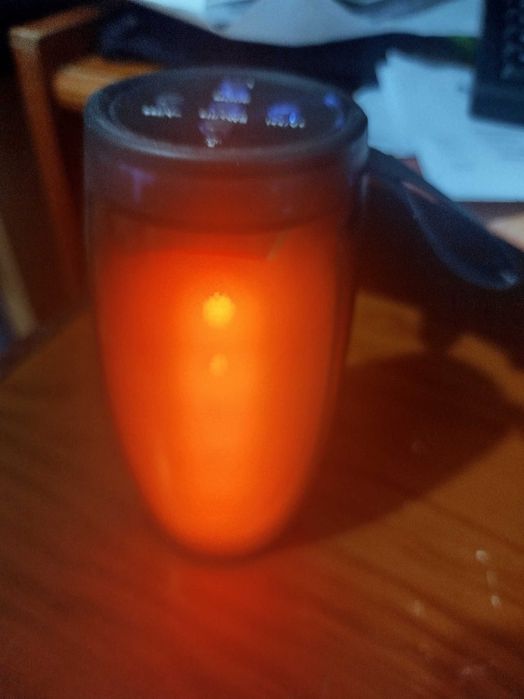 Coluna Bluetooth portátil com entrada micro sd, USB, led, aceito troca