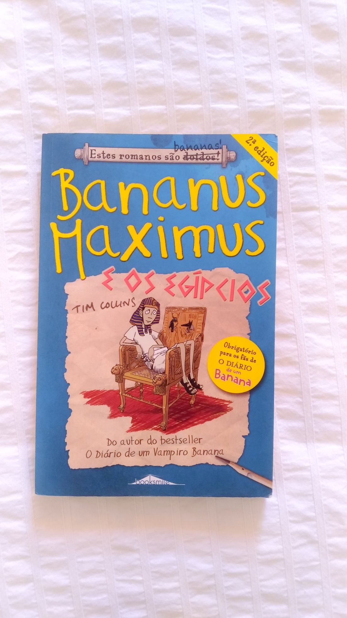 Livro Banana Maximus e os egípcios