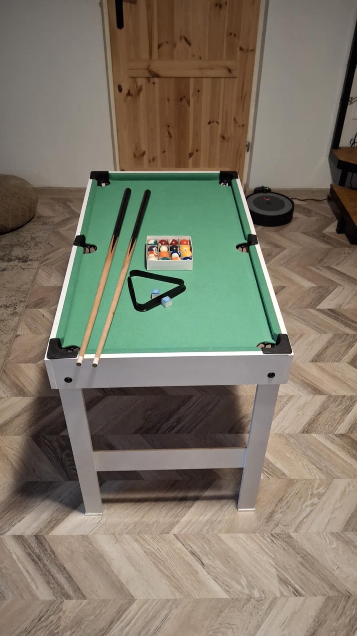 Stół do gier 4w1 /pilkarzyki ,bilard , Ping pong, cymber