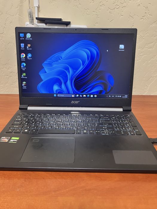 Ноутбук acer aspire 7 GTX 1650 Ryzen 5