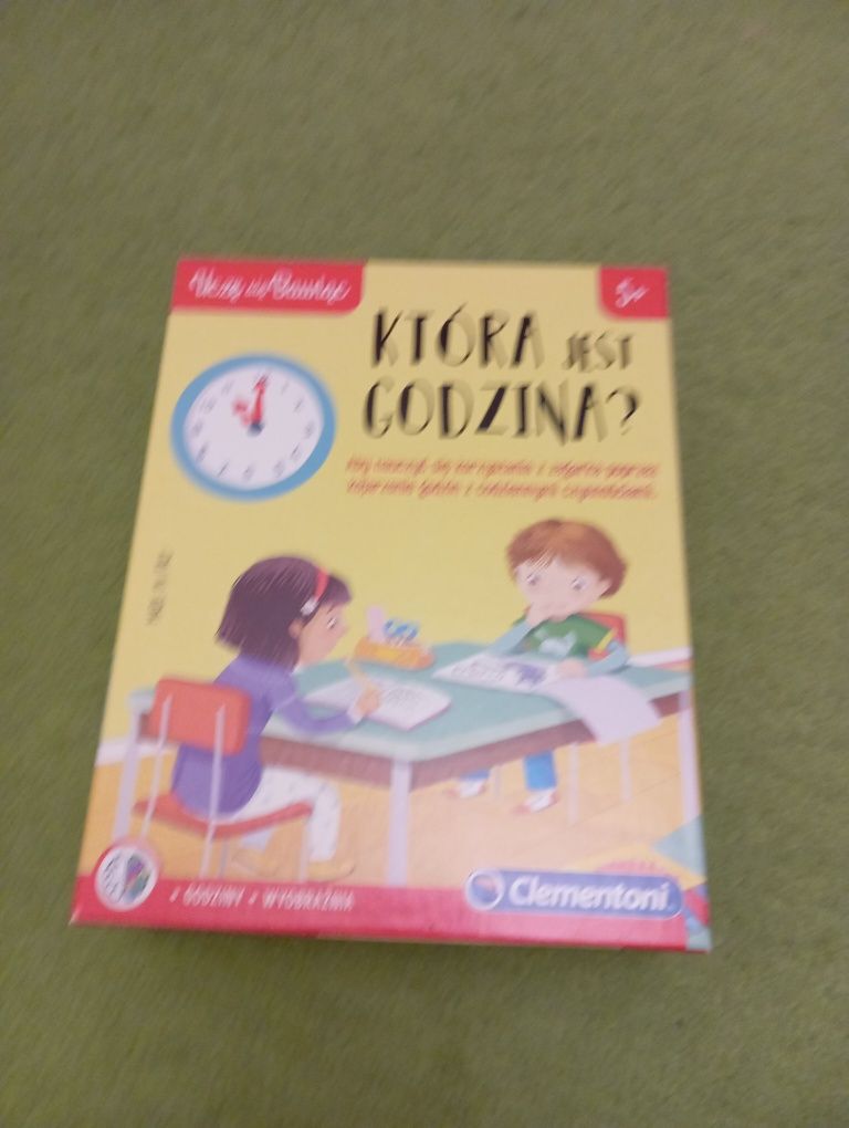 Która jest godzina? Uczę się bawiąc