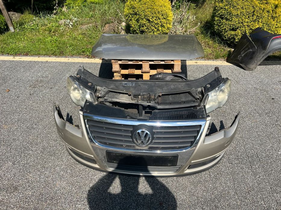 PRZÓD KOMPLETNY ZDERZAK PAS MASKA PASSAT B6
