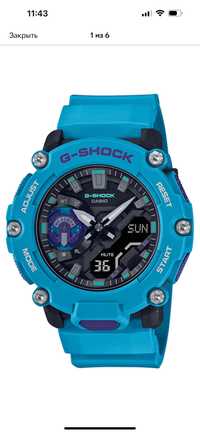 Мужские часы CASIO G-Shock GA-2200