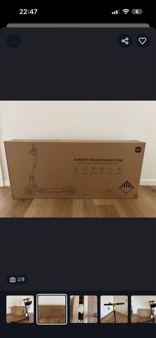 Trotinete Xiaomi Electric Scooter 3 Lite