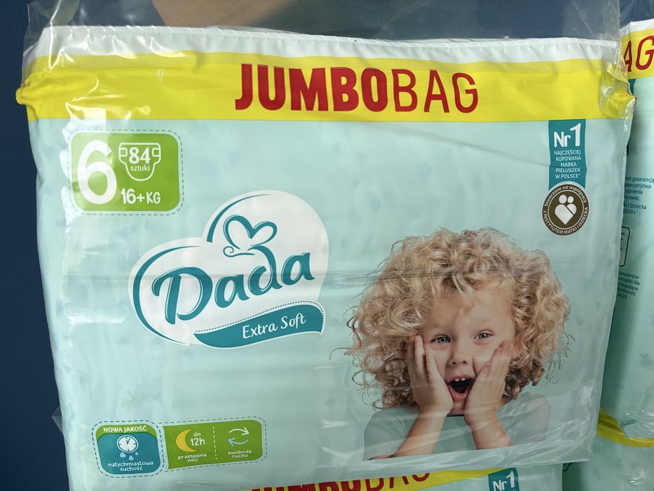336 sztuk dada extra soft 6 jumbobag