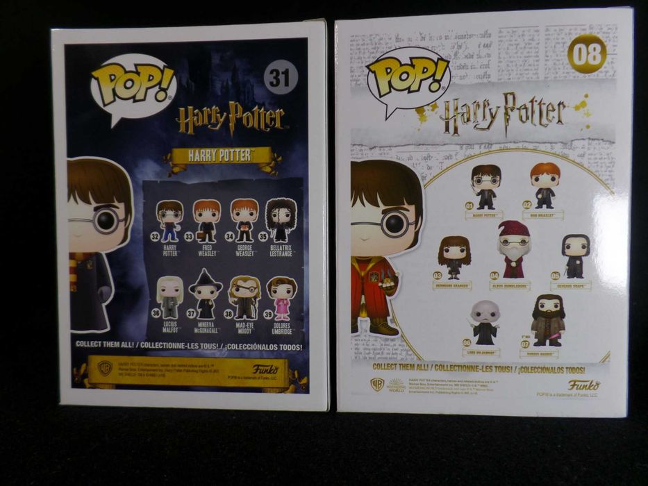 Фігурки Гаррі Поттер Funko Pop Harry Potter #08 (Nimbus), #31 (Hedwig)