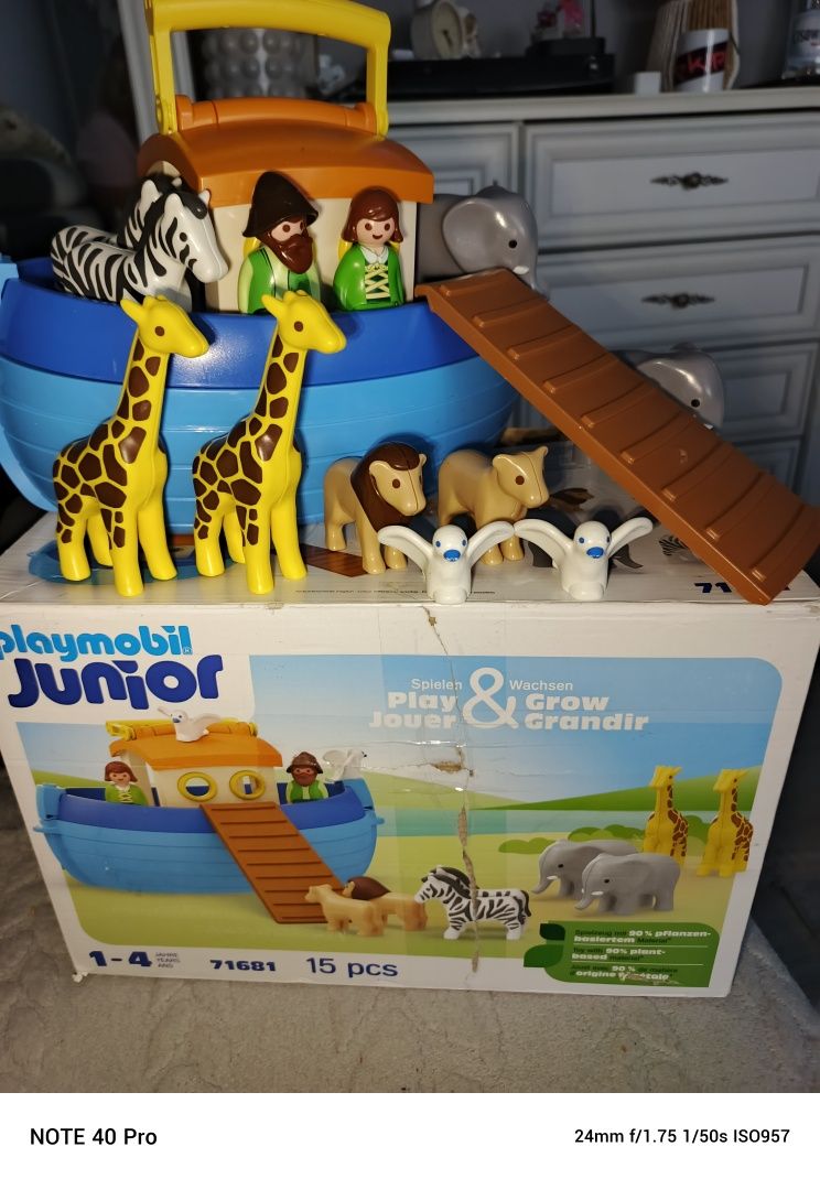 Zestaw Playmobil junior zwierzęta