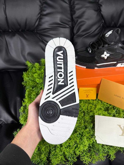 Кросівки Louis Vuitton Skate Sneaker луї вітон чорні луи дрилл