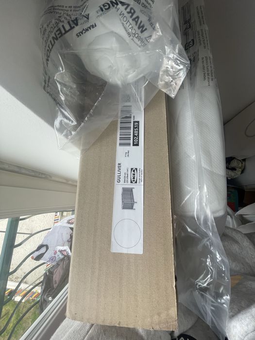 IKEA Gulliver berço, colchao, almofada, protetores, edredon, lençois