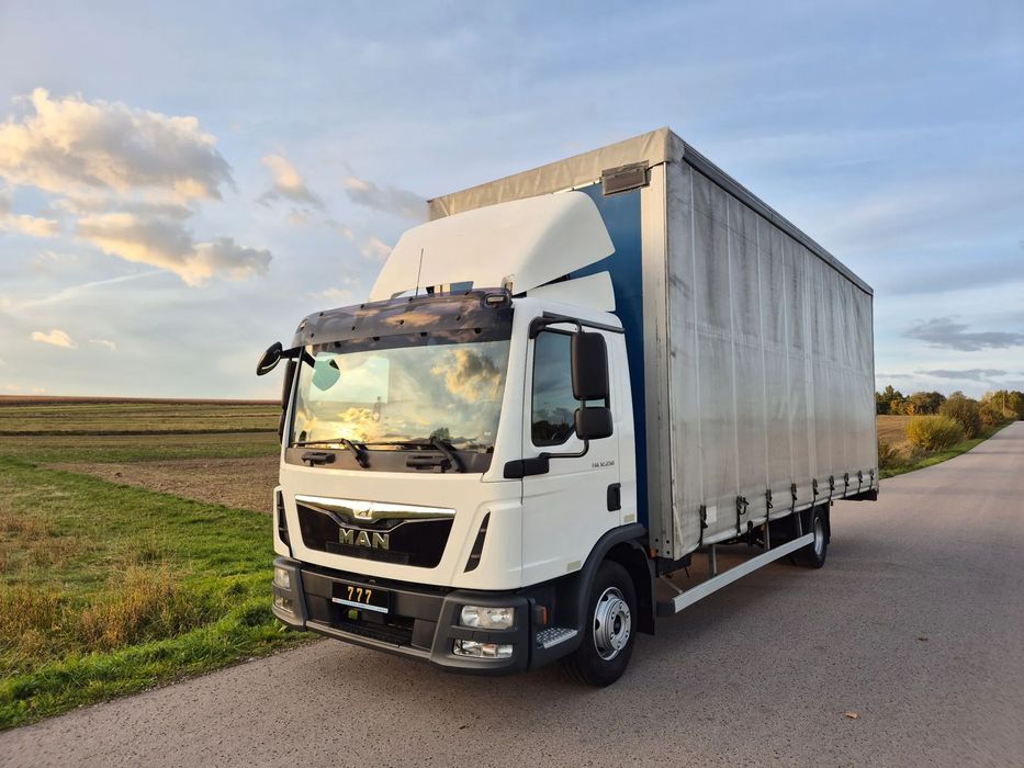 MAN TGL 12.250 6.2m 7.6m HAK AUTOMAT KLIMA 12000kg ESP EURO 6 mega / TOP STAN / okazja nauka jazdy MOŻLIWOŚĆ DOSTOSOWANIA elka  Zaczep Automat 2017 top stan zaczep KLIMA