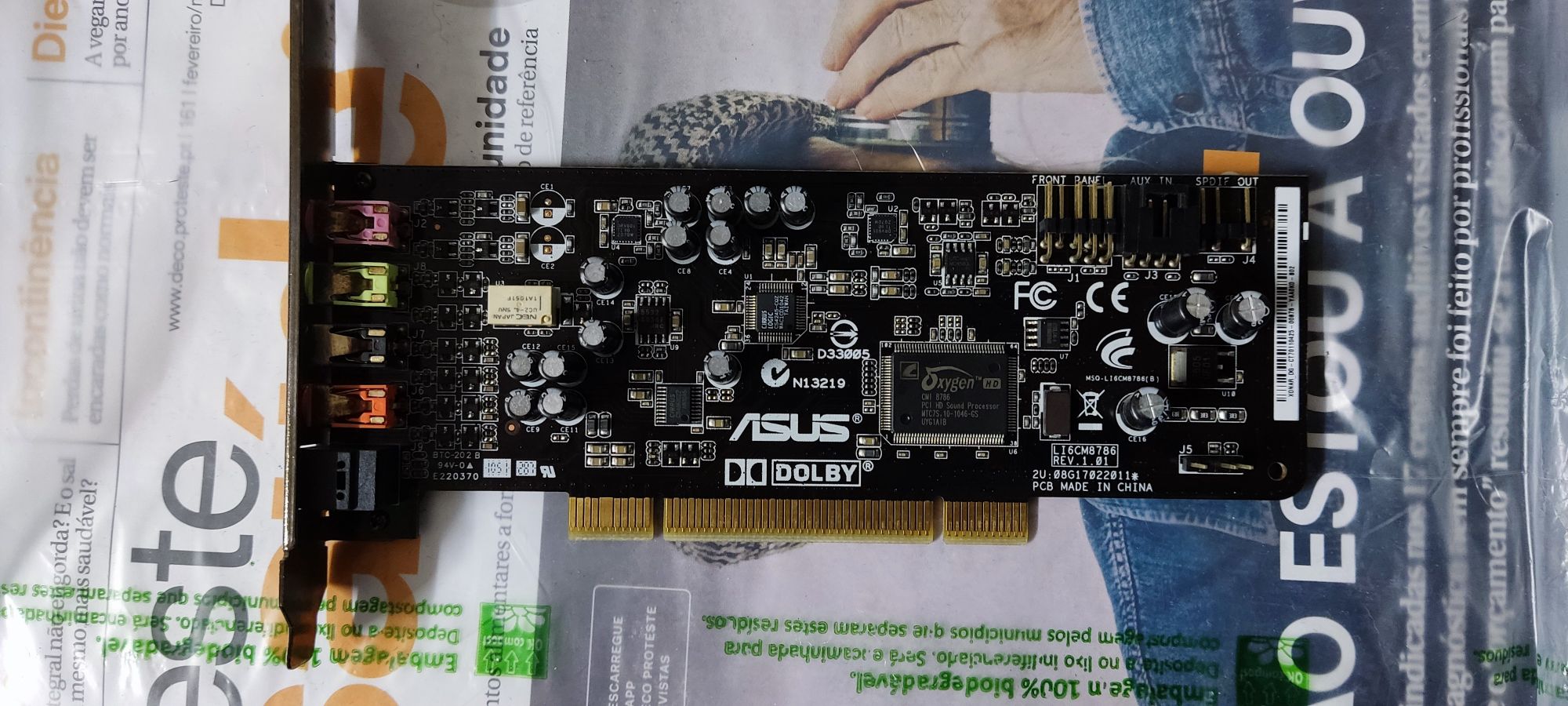 Placa de som Asus Xonar 5.1