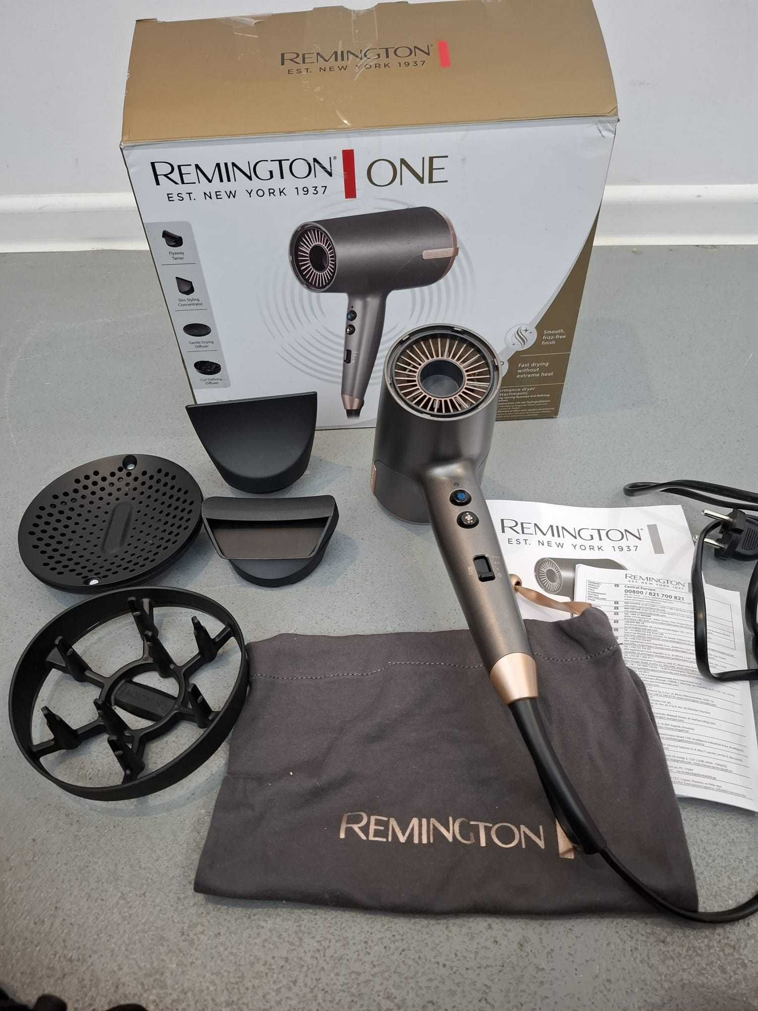 REMINGTON SUSZARKA do włosów jonizacja Towar powystawowy
