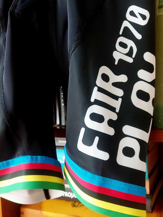 Kolarski strój na rower - dwuczęściowy