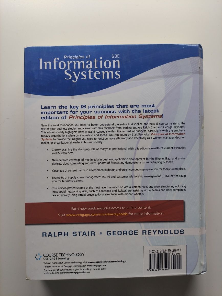 Principles of Information Systems