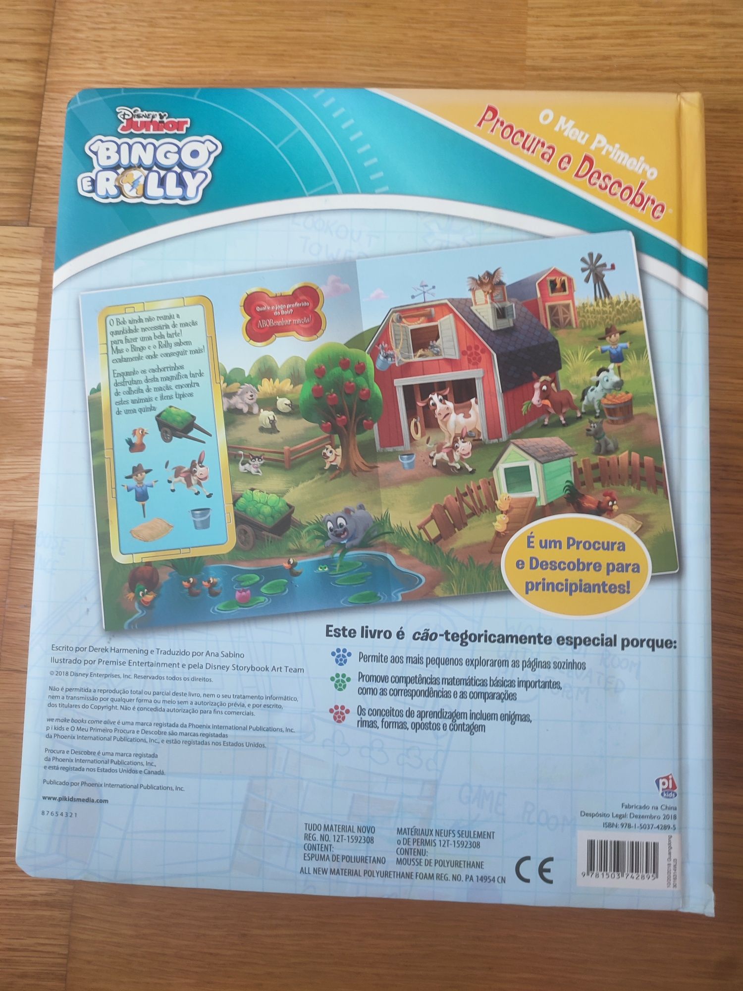 livro infantil O Meu Primeiro Procura e Descobre