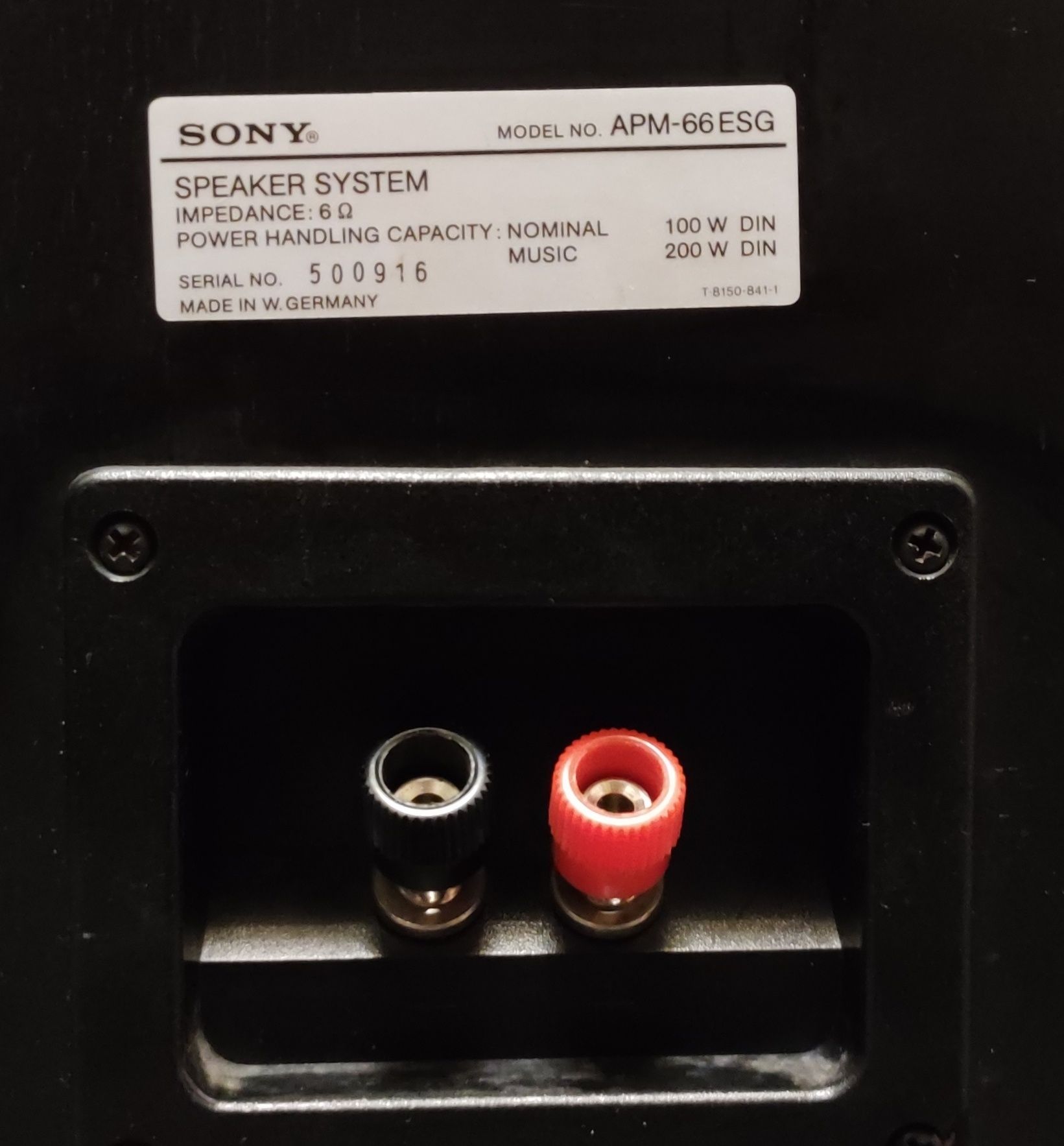 Акустика Колонки напольные Sony  APM -66 ESG