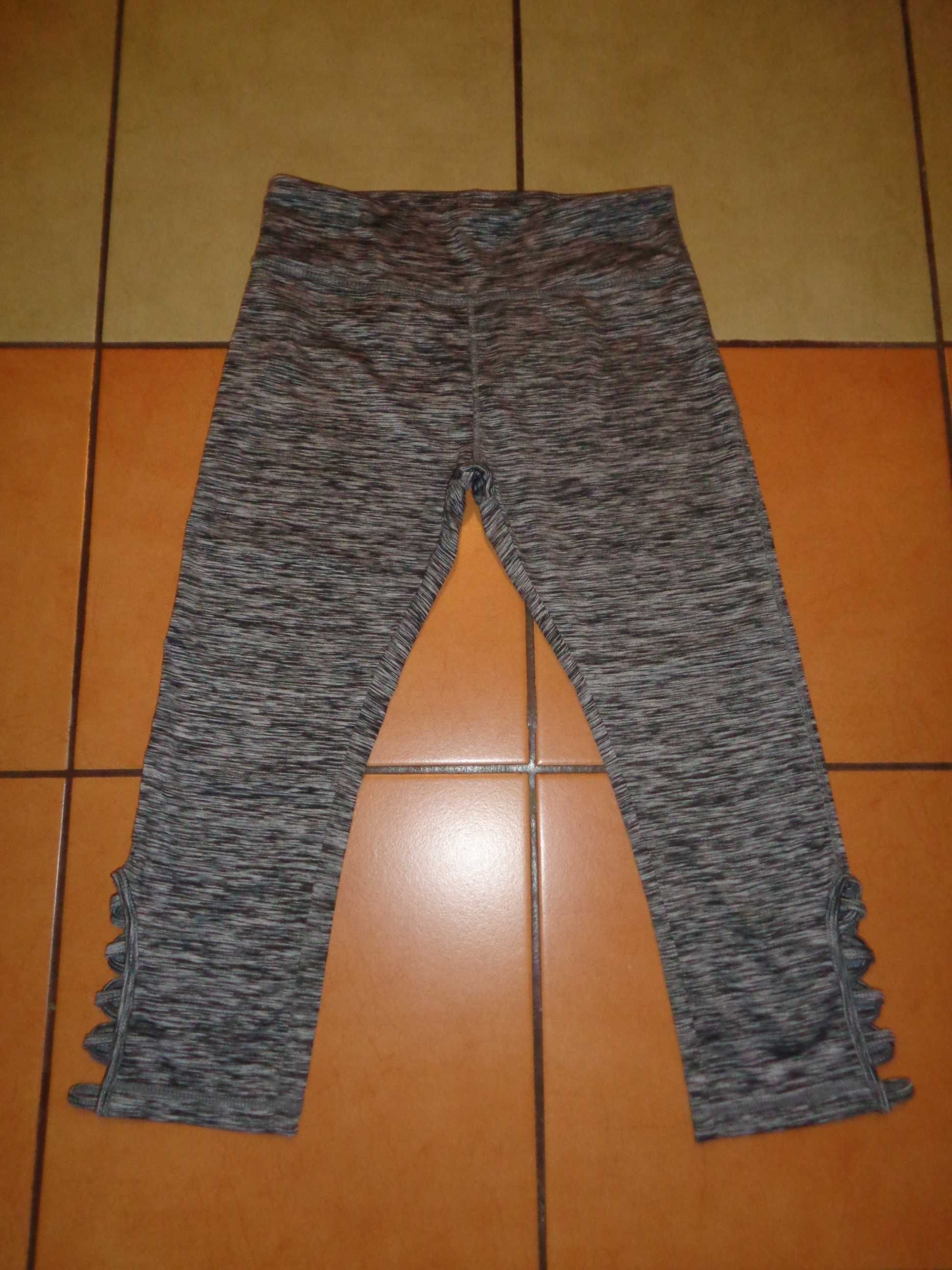 Nowe Damskie legginsy 3/4 Workout r. M 36-38