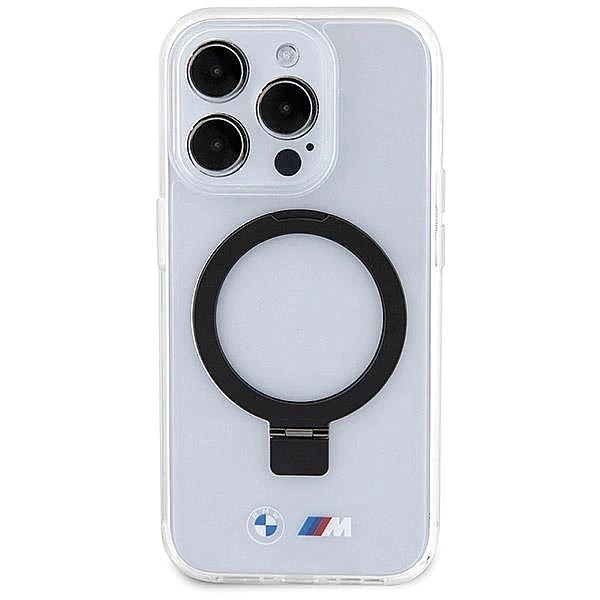 Etui BMW Ring Stand M Collection MagSafe na iPhone 15 Pro Max - przezr