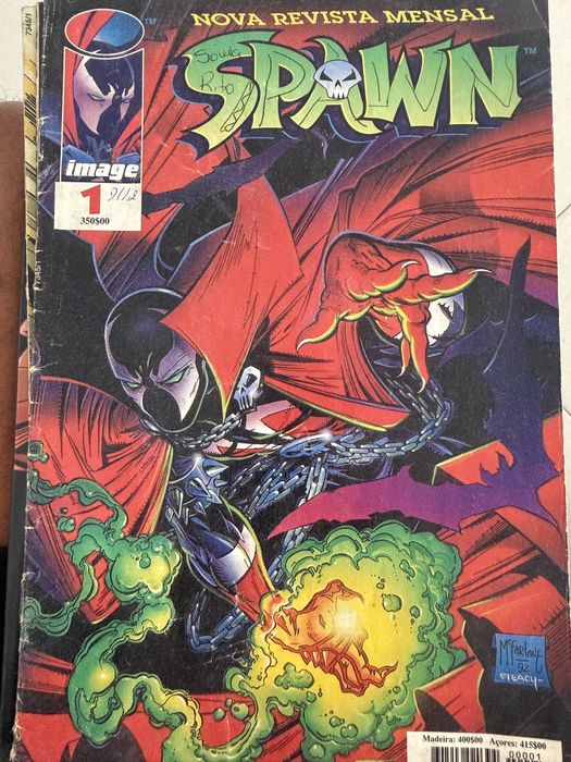 Vendo livro banda desenhada Spawn