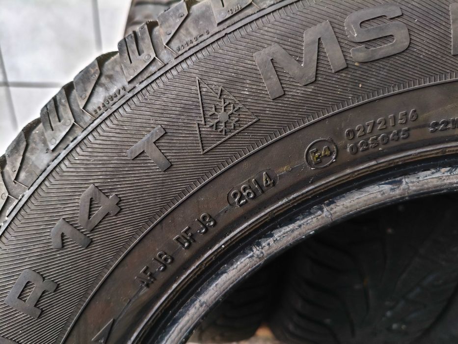 Uniroyal 185/60R14 88T 4x5.54 MS Plus 77 cena za 4szt MONTAŻ ZIMOWE