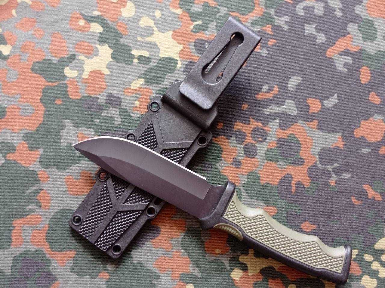 Туристичний польовий ніж Columbia 2868B Койот Military 21.5см в ножнах