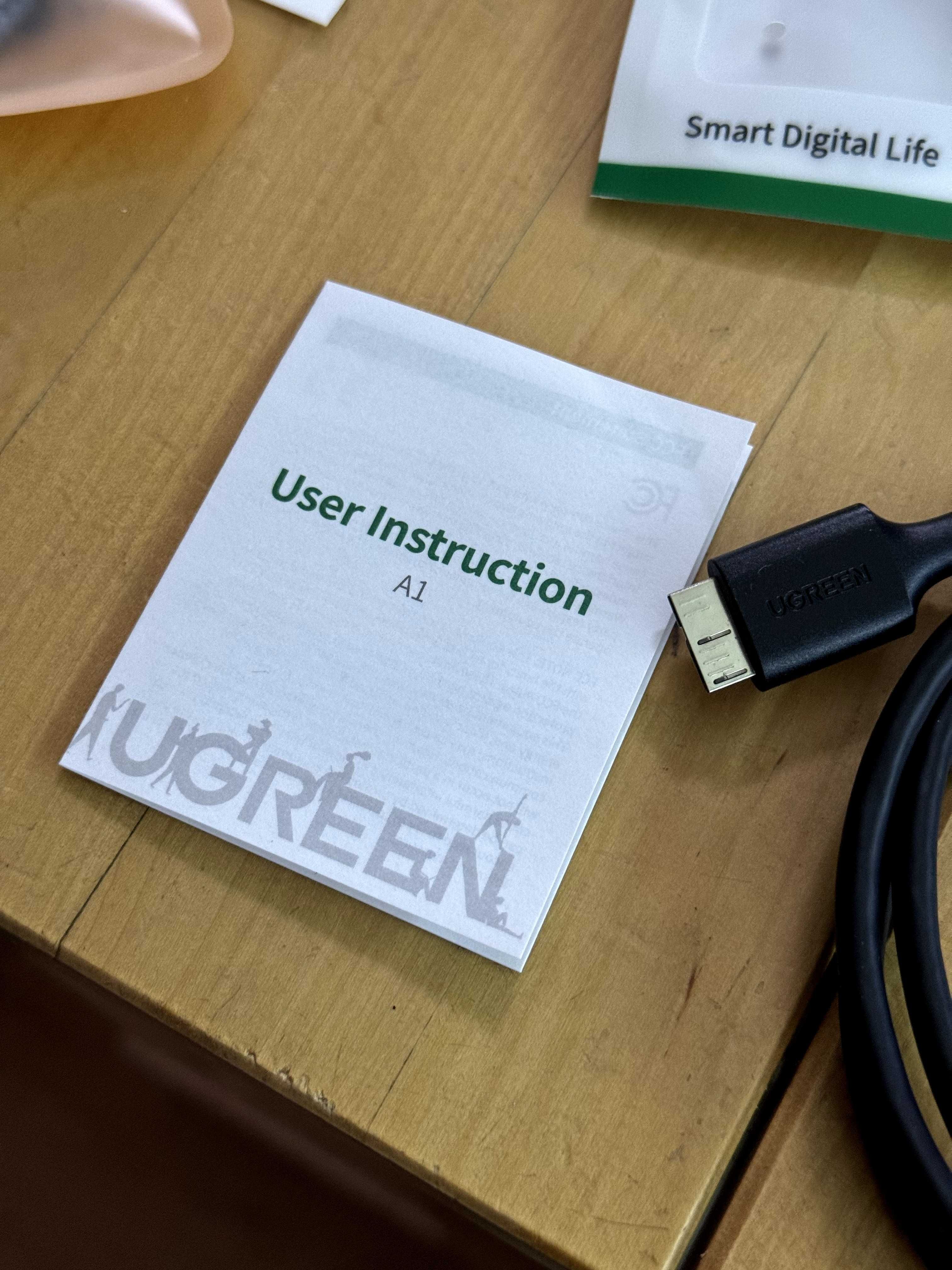 Kabel USB-C na USB Typ B SuperSpeed 1m UGREEN