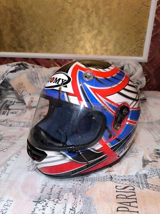 Suomy  xl мотошлем шолом шлем италия AGV ARAI SHOEI icon ls2
