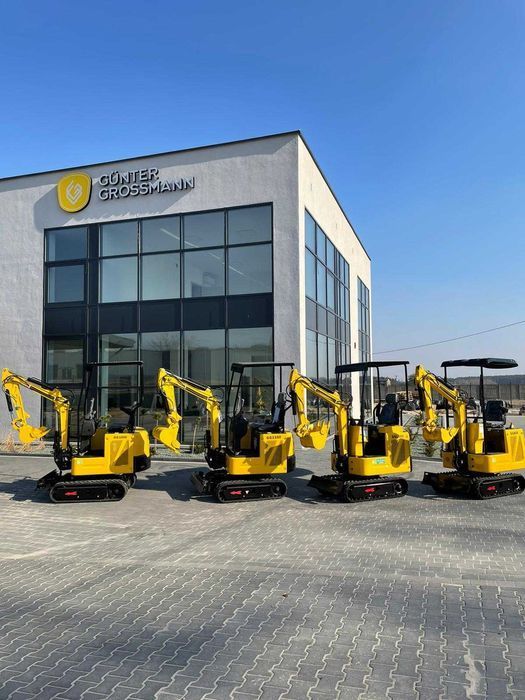 Mini koparka Kubota eng GG1100 rozsuwane gąsien. i ruchome ramie- Nowa