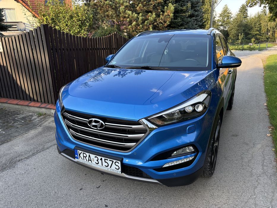 Hyundai Tucson 2.0 185KM AWD Automat BiXenon LED Alu19” Navi Kamera Skóra Tempomat