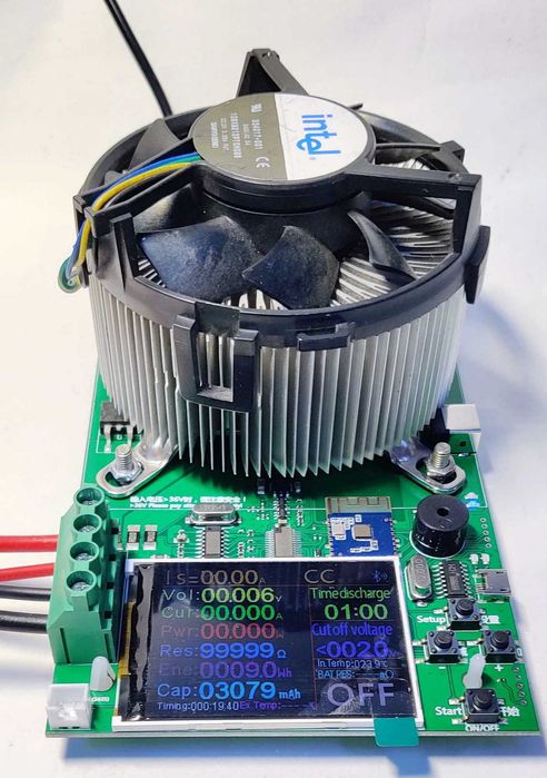 Электронная нагрузка Atorch DL24 4-x проводная  30A, 200В, 185Вт