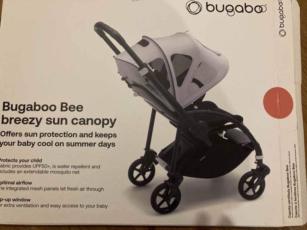 Budka bugaboo bee6 żółta Lemon Yellow