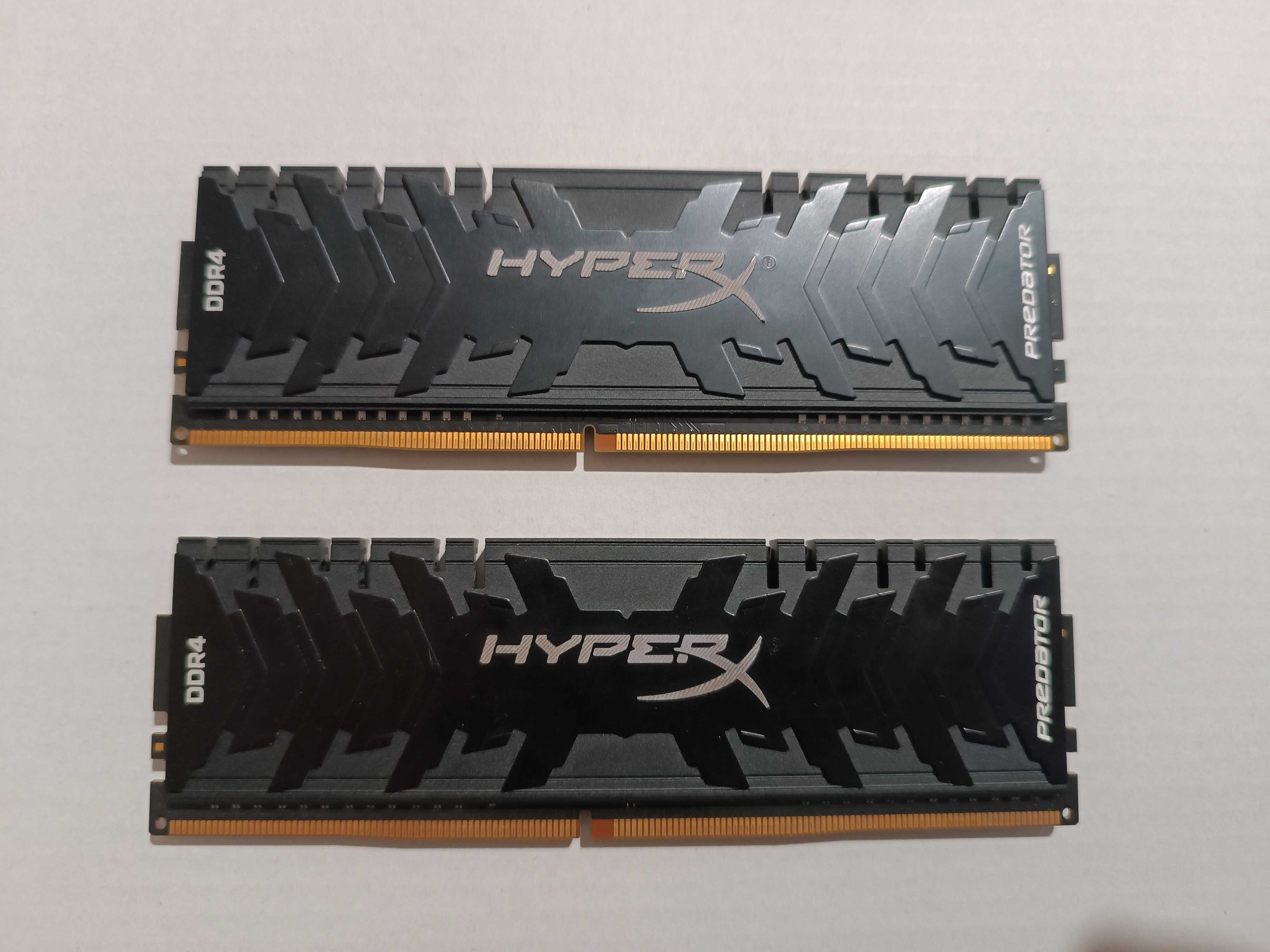 Оперативна Память  Kingston DDR4 16Gb (2x8) HyperX Predator 3333MHz