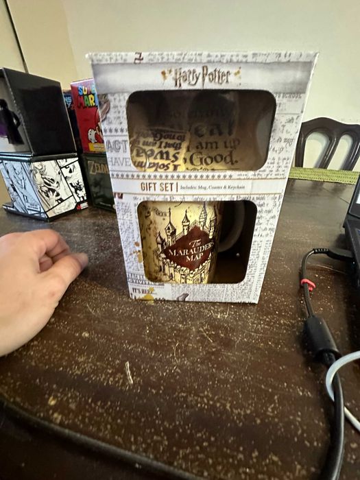 caneca Harry potter gift mandalorians map