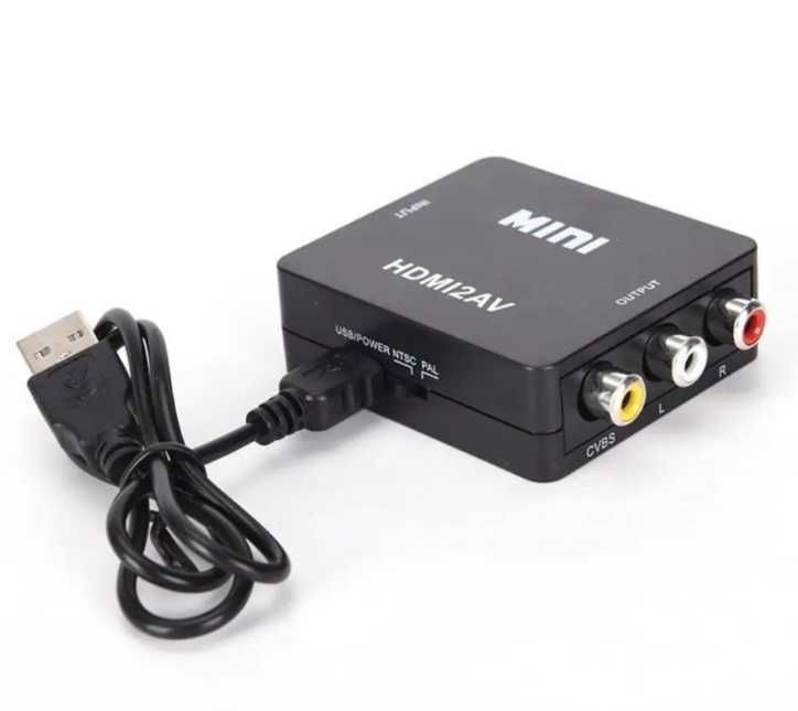 HDMI to RCA конвертер відеосигналу для старих ТБ