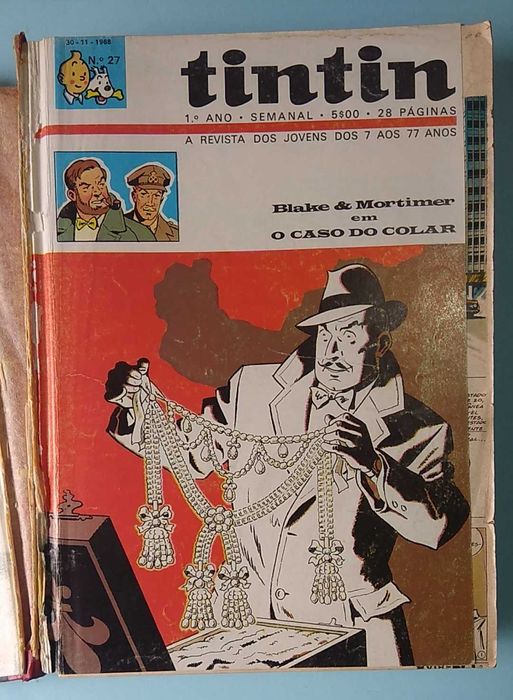 TINTIN - 1º ano COMPLETO - Volumes 1 e 2 - Encadernação editorial