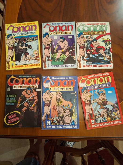 Marvel - Conan o Bárbaro - Coleção completa