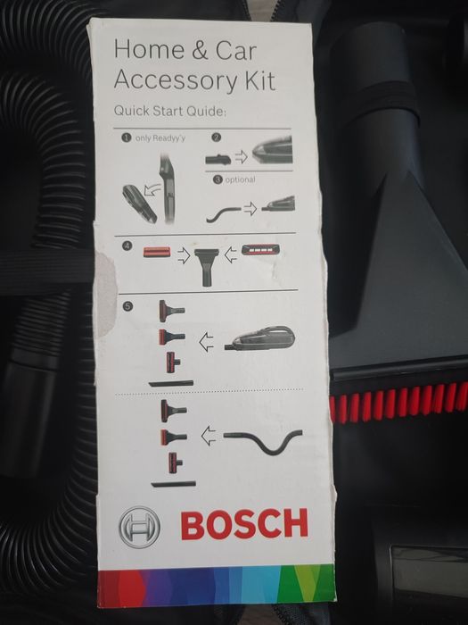 Kit de Acessórios NOVO Bosch para aspiradores 2 em 1 - MOVE e READYY