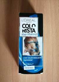 Loreal corista hair make-up niebieski