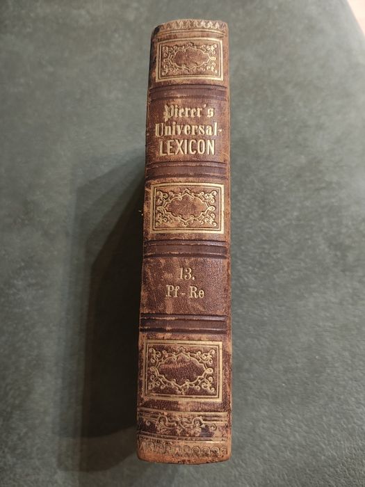 pierer's universal lexicon 1861r.