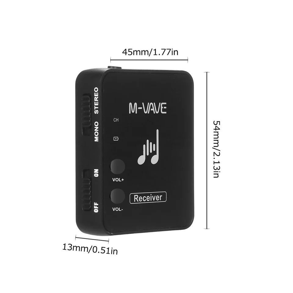 M-vave WP-10 бездротова аудіо система моніторингу | аудиосистема радио