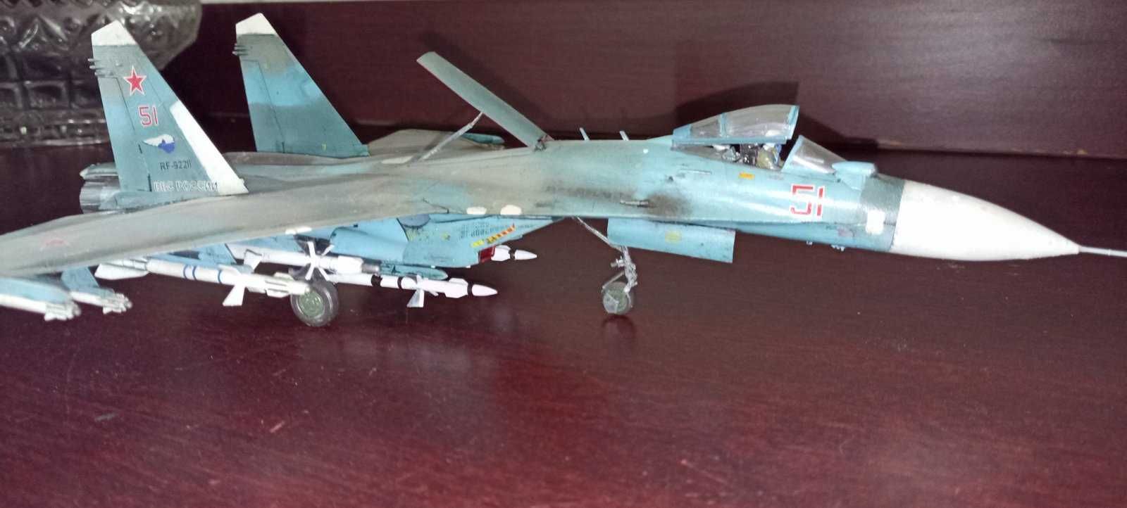 Модель самолета су-27 1:72