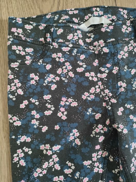 Zestaw H&M bluza + spodnie tregginsy 128/134