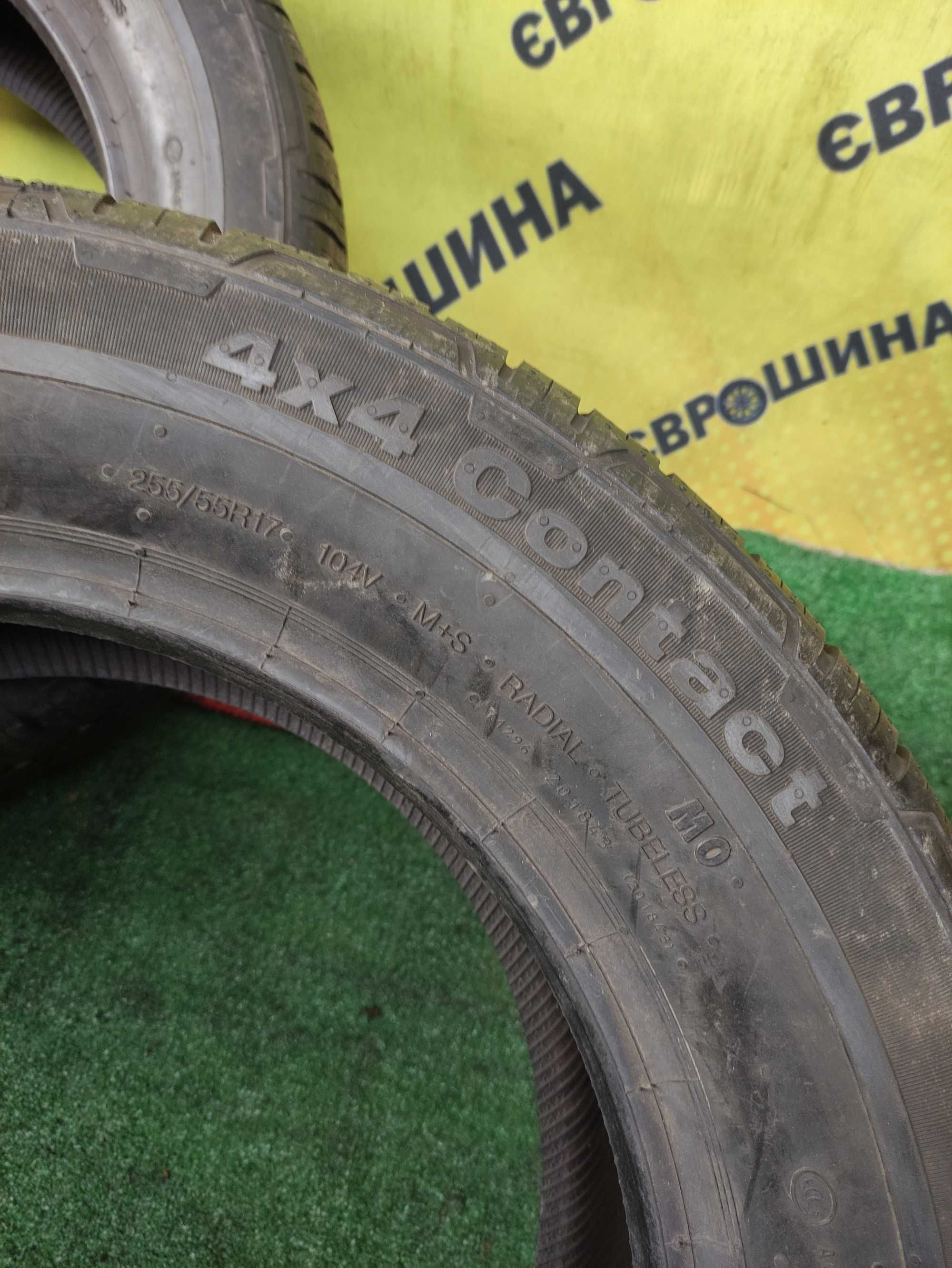 Шини Continental 4x4 Contact 255/55R17 Пара Літні Нові Склад Оригінал